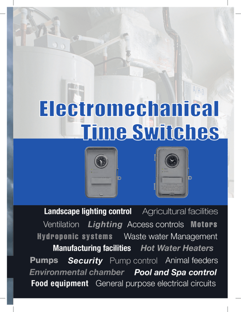 Electromechanical Time Switches