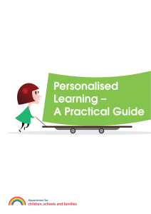 Personalised Learning - A Practical Guide