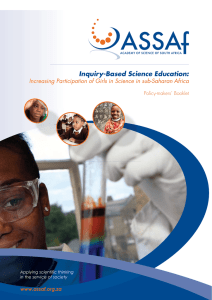Inquiry-Based Science Education