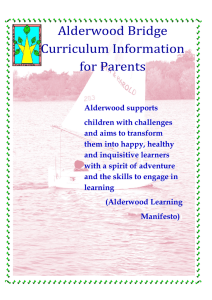 Parent friendly curriculum bridge