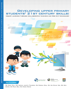 Developing upper primary students` 21st century skills: Inquiry