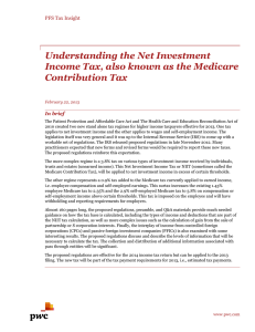Understanding the Net Investment Income Tax, also known