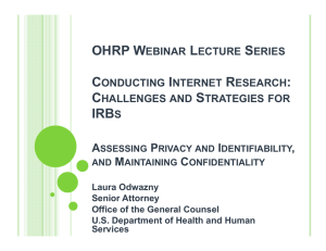 ohrp webinar lecture series conducting internet research