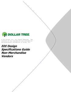 EDI Design Specifications Guide Non