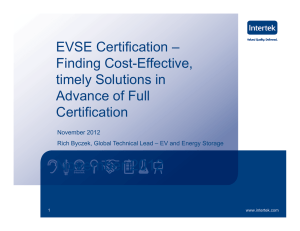 EVSE Certification