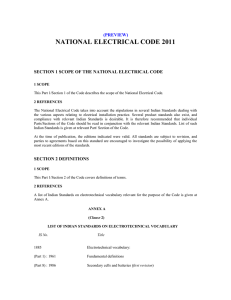 NATIONAL ELECTRICAL CODE 2011