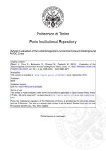 Evaluation of the Electromagnetic Environment Around