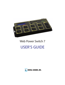 user`s guide - Digital Loggers