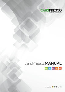 cardPresso Manual