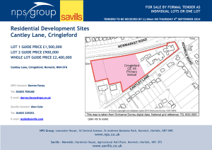 Residential Development Sites Cantley Lane