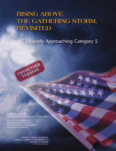 Rising Above the Gathering Storm, Revisited
