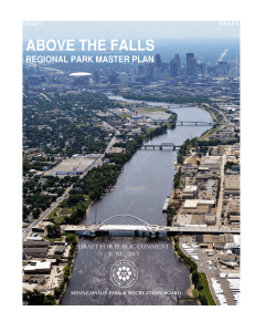 Above the Falls Regional Park Plan