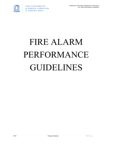 Fire Alarm - Facilities Services