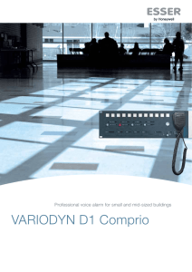 VARIODYN D1 Comprio