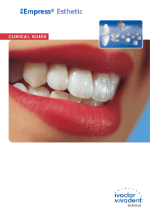 Empress® Esthetic - Ivoclar Vivadent