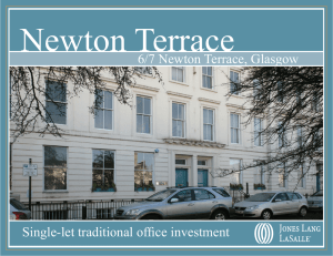 6/7 Newton Terrace, Glasgow Single-let traditional office