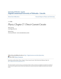 Physics, Chapter 27: Direct-Current Circuits