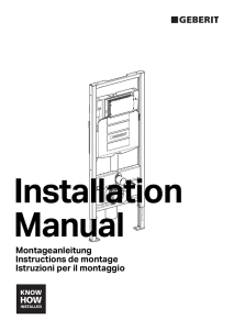 Installing Geberit 111.335 Carrier, 2 x 6 stud wall