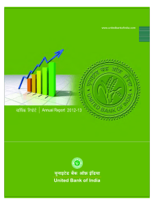 Year 2012-13 - United Bank of India