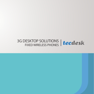 3g desktop solutions
