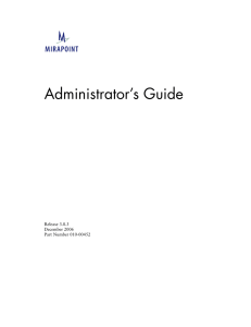 Administrator`s Guide