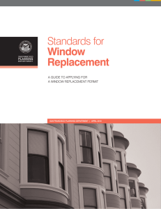 Standards For Window Replacement