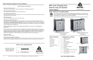 NCC-series Charging Carts