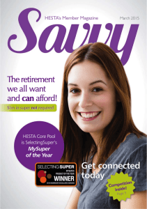 Member magazine (Savvy - March 2015)
