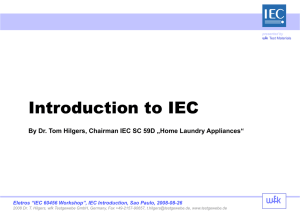 Introduction to IEC - wfk Testgewebe GmbH