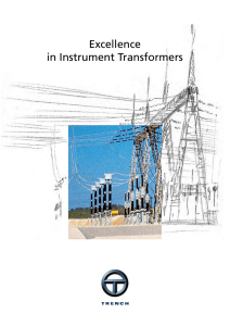 Excellence in Instrument Transformers