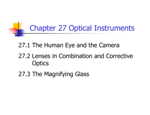 Chapter 27 Optical Instruments