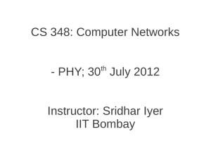 CS 348 - IIT Bombay