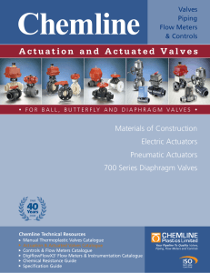 Actuation and Actuated Valves