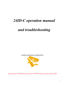 24-ID-C Operational Manual - NE-CAT