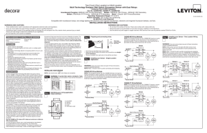 Instruction - Leviton.com