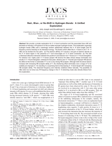 Red-, Blue-, or No-Shift in Hydrogen Bonds: A Unified