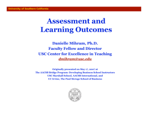 Assess - USC Center for Excellence in Teaching