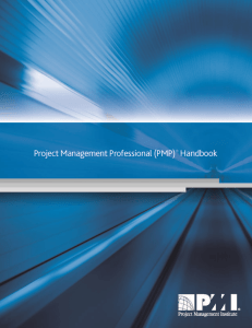 PMP Credential Handbook