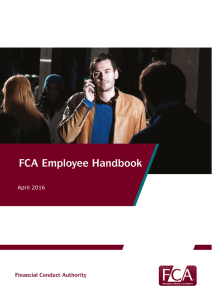 FCA Employee Handbook