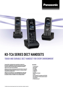 information on specific phone equipment.