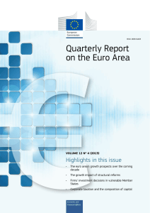 Quarterly Report on the Euro Area