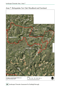 Area 7: Bishopstoke- Fair Oak Woodland and Farmland