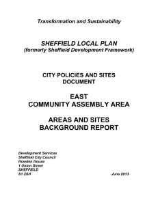 East Area - Sheffield City Council