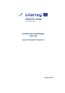 Atlantic Area Programme 2014-2020