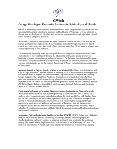George Washington University Institute for Spirituality