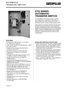 ctg series automatic transfer switch