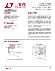 5A Positive Adjustable Voltage Regulator