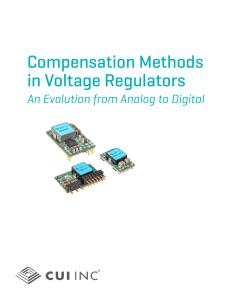 Compensation Methods in Voltage Regulators | CUI Inc