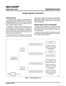 Voltage Regulator Information.fm - Sharp Microelectronics of the