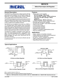 MIC5219 - Adafruit